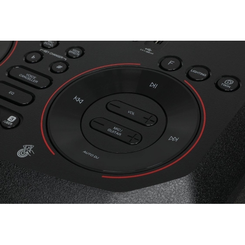 Минисистема LG XBOOM RNC5 черный 300Вт FM USB BT