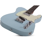 Электрогитара SCHECTER NICK JOHNSTON PT A.FROST - электрогитара 6-струнная. 22 лада, корпус: ольха, гриф: запеченый клен, накладка: черное дерево, на болтах, звукосниматели: Schecter Diamond Nick Johnston Single Coil и Diamond PT-S, громкость/тон (Push-P
