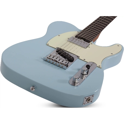 Электрогитара SCHECTER NICK JOHNSTON PT A.FROST - электрогитара 6-струнная. 22 лада, корпус: ольха, гриф: запеченый клен, накладка: черное дерево, на болтах, звукосниматели: Schecter Diamond Nick Johnston Single Coil и Diamond PT-S, громкость/тон (Push-P
