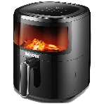 Аэрогриль Renova AF5-DTB1 черный, 1500 Вт, 5 л, сенсор, 12 программ