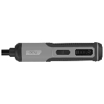 Отвертка аккумуляторная Deli DC160, (4В, 2А*ч, 5Нм, 300об/мин, Type-C, набор бит 24 шт, пласт. кейс)