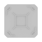 Коробка ответвительная DKC 53800R с 8+2 каб. вводами d25/20мм IP55 100х100х50мм (розница)
