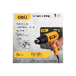 Фен технический Deli DL391202 (2000Вт, рабочая температура 100...650 град.)