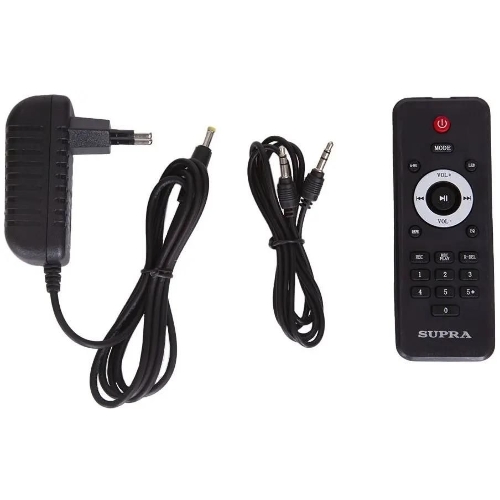 Минисистема SUPRA SMB-820 черный 550Вт FM USB BT SD