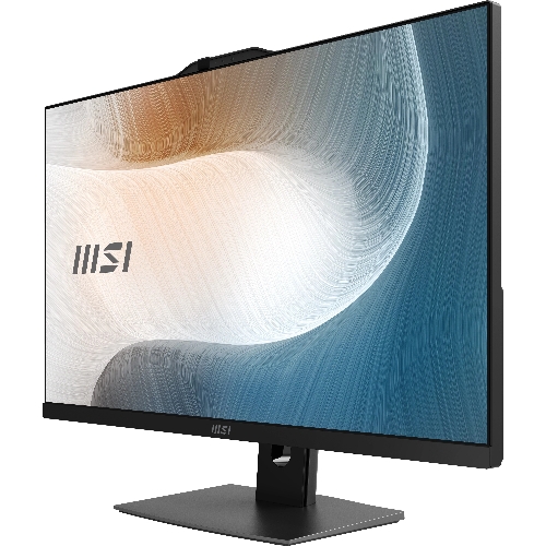 Моноблок MSI Modern AM272P 1M AiO 27" FHD(1920x1080)IPS AG Non-touch, Core i5-120U (1.4GHz), 16Gb DDR5(2x8GB),512Gb SSD M.2,Intel UHD,WiFi,BT,camera,WirelessKB&mouse Eng/Rus,NoOS,1y war-ty,черный (9S6-AF8231-890)