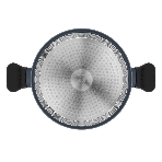 Кастрюля Maunfeld FRIDA MCS47FA02DG из кованого алюминия со стеклянной крышкой, 24 см, 4,7 л.