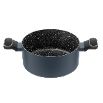 Кастрюля Maunfeld FRIDA MCS47FA02DG из кованого алюминия со стеклянной крышкой, 24 см, 4,7 л.