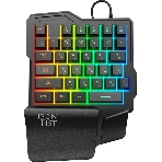 Цифровой блок Oklick 701G IRON FIST проводная, USB Type-A, чёрный