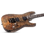 Электрогитара SCHECTER OMEN ELITE-6 FR CHAR - электрогитара 6-струнная, Charcoal (CHAR) - древесный
