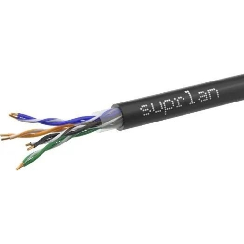Кабель витая пара U/UTP cat.5e 4х2х24AWG solid Cu PE Out. Premium 305м (м) SUPRLAN 01-0311-2