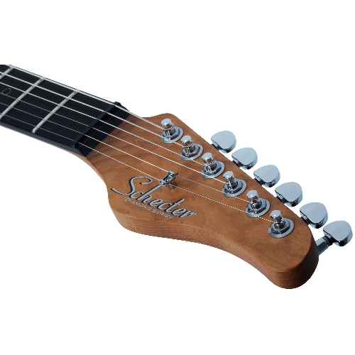 Электрогитара SCHECTER NICK JOHNSTON TRAD-HSS A. FROST - электрогитара 6-струнная. 22 лада, корпус: ольха, гриф: обоженный клен, накладка черное дерево, на болтах, звукосниматели: HSS Schecter Diamond '78, 2x Schecter Diamond Nick Johnston Single Coil, р