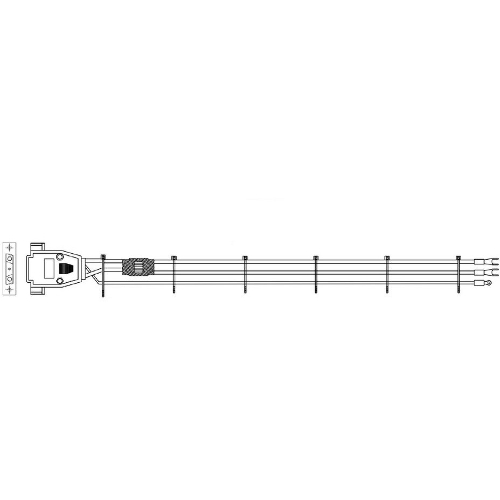 Кабель Gospower 0504-18030040, Power cable DC 3m
