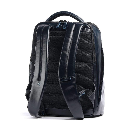 Рюкзак мужской Piquadro Blue Square CA6591B2/BLU2, кожа, темно-синий
