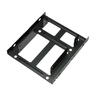 Салазки Gembird для установки двух HDD/SSD 2.5'' в отсек 3.5" металл, пакет