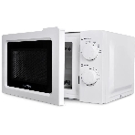 Микроволновая печь Starwind SMW3020 белый, 20 л, 700 Вт, переключатели - поворотный механизм
