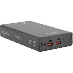 Портативный аккумулятор Digma DGPD100WA 20000mAh QC3.0/PD3.0 100W 5A 2xUSB-A/2xUSB-C черный