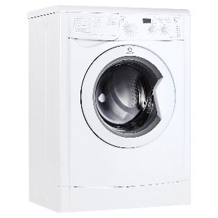 Стиральная машина Indesit IWSD6105 (CIS) L(R) белый, загр. фронтальная макс.: 6 кг 1000 об/мин класс: А