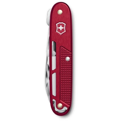 Нож перочинный Victorinox Synergy X Alox (0.8226.20) 93мм 10функц. красный карт.коробка