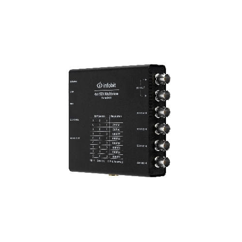 Коммутатор Infobit iTrans D401 4x1 3G SDI бесподрывный, с многооконностью