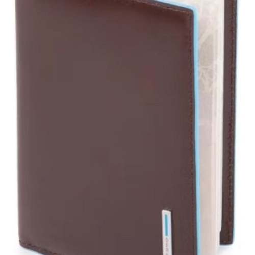 Обложка для паспорта Piquadro Blue Square PP5255B2/MO, коричневый, натур.кожа