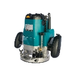 Фрезеры Makita 3612C Фрезер, 1850Вт,9000-23000об\м,ход-60мм,цанга-12мм,6кг,кор,пл пуск, эл тормоз, направл