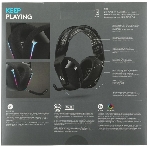 Гарнитура Logitech G733 чёрный, беспроводная, 2.4 ГГц, до 29 ч, LIGHTSYNC RGB