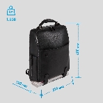 Рюкзак мужской Piquadro Modus Special CA4818MOS/N черный натур.кожа