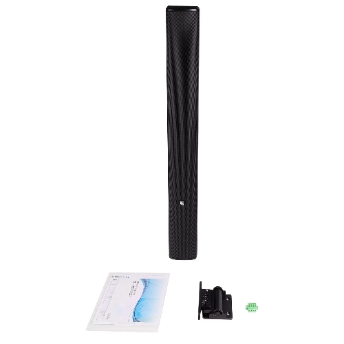 Звуковая колонна Intrend ITSPK-CL425PD-B активная 4x2,5", 60 Вт, вход DANTE, SPL 109dB, 106Hz18kHz, 120°х20° (HхV), вес 3.4 кг, черный, крепление в комплекте, (цена за 1шт., в упаковке 2 шт., продается парами)