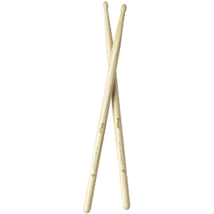 Барабанные палочки STAGG SHV2B деревянные, American Hickory 2B, материал орех, 2 шт., подобранная пара по весу, цвету и звучанию, размеры (в упаковке) 400х20х20 мм, вес (в упаковке) 0,1 кг