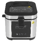 Фритюрница-фондю Steba DF 150 F серебристый/чёрный, 1200 Вт, 2.5 л, 0.8 кг, таймер