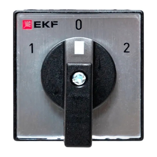 Переключатель кулачковый EKF ПК-1-24 (pk-1-24-10) 4П 10А "1-0-2"