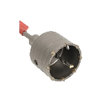 Коронка буровая по бетону с оснасткой TCT-72 М22 SDS-plus Master EKF tct-72-m22