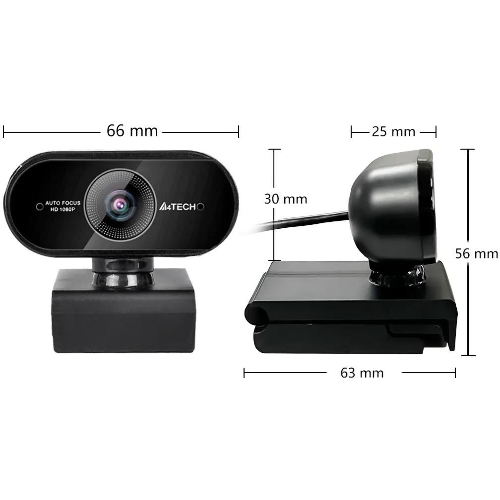 Веб-камера A4Tech PK-930HA 1920x1080, 30 кадр/с, USB Type-A, микрофон, автоматическая фокусировка, универсальное крепление