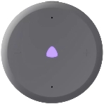Умная колонка Яндекс Станция Лайт 2, 6Вт, компактная, 1 динамик, Matter, Wi-Fi, Bluetooth 5.0, Алиса, серый
