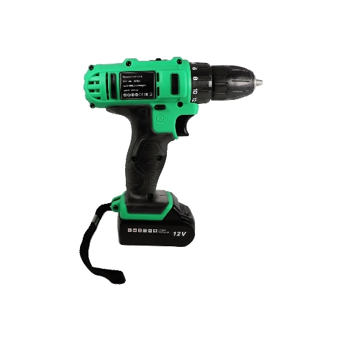 Дрель-шуруповерт Zitrek Greenpower 12-Li, 12 В, 1,5 Ач, 32 Нм, щеточный