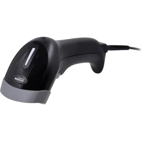 Сканер штрих-кода ручной Mertech 1300 P2D 1D/2D имидж, проводной, 100 скан/сек, USB-HID; USB-COM - эмуляция, черный