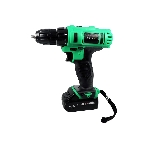 Дрель-шуруповерт Zitrek Greenpower 12-Li, 12 В, 1,5 Ач, 32 Нм, щеточный
