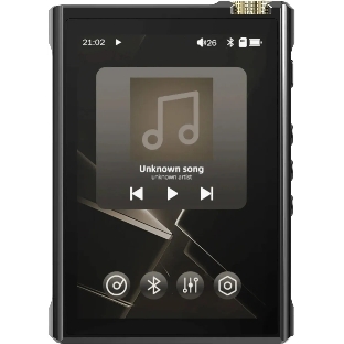 Плеер Hi-Fi Flash Digma Pro XT7 черный/золотистый/3.5"/microSD/microSDHC