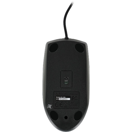Комплект клавиатура+мышь A4Tech KK-3330S проводной, USB, 1200 DPI, чёрный