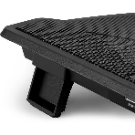 Подставка для ноутбука Buro 15"335x265x22мм 74.35дБ 1xUSB 2x 140ммFAN 480г металлическая сетка/пластик черный