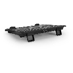 Подставка для ноутбука Buro 15"335x265x22мм 74.35дБ 1xUSB 2x 140ммFAN 480г металлическая сетка/пластик черный