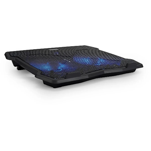 Подставка для ноутбука Buro 15"335x265x22мм 74.35дБ 1xUSB 2x 140ммFAN 480г металлическая сетка/пластик черный