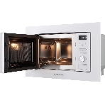 Встраиваемая микроволновая печь Zigmund & Shtain BMO 16.202 W белый, 20 л, 800 Вт, переключатели - кнопки, поворотный механизм