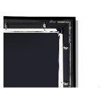 Экран для проектора S'OK SCFRV-266x150 120" 16:9 на бархатной раме, PS White, черная рама