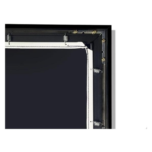 Экран для проектора S'OK SCFRV-266x150 120" 16:9 на бархатной раме, PS White, черная рама