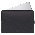 Чехол для ноутбука 14" Riva 7704 черный полиэстер