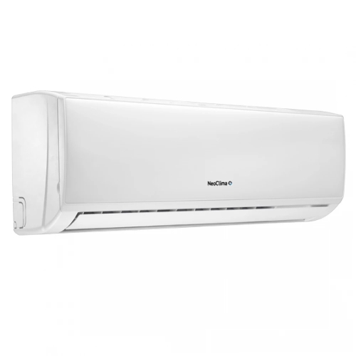 Кондиционер сплит-система настенного типа NeoClima NS/NU-HAL18F 18000 BTU, 50 м², 33/43 дБ, охлаждение, обогрев, осушение, белый (2 коробки)