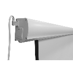Экран с электроприводом Lumien Master Control 197х280 см (раб. область 153х272см) (122") High Contrast черная кайма сверху 40 см 16:9