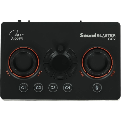 Звуковая карта Creative USB Sound BlasterX GC7 (Super X-Fi Ultra DSP) 7.1 Ret