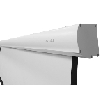 Экран с электроприводом Lumien Master Control 197х280 см (раб. область 153х272см) (122") High Contrast черная кайма сверху 40 см 16:9